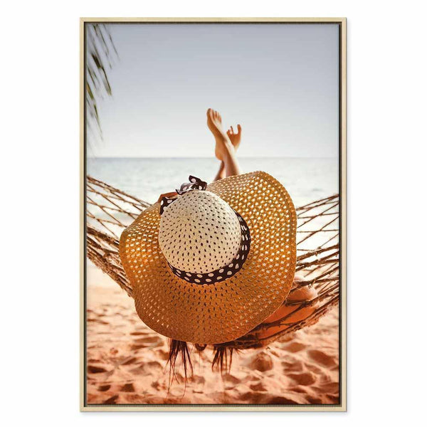 Quadro - Hammock on the Beach (1 Part) Vertical