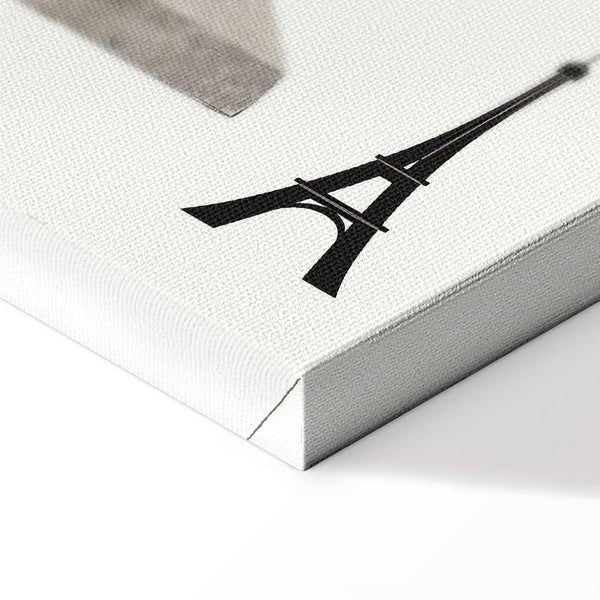 Quadro - Woman With Dog - Illustration