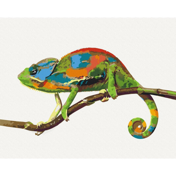 Quadro fai da te - Chameleon