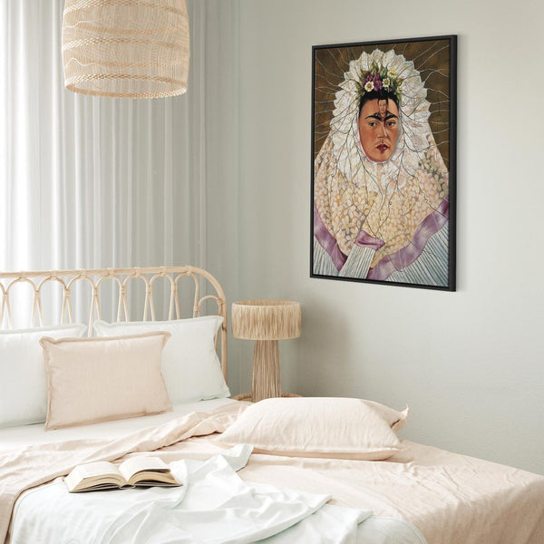 Quadro - Frida Kahlo – Self-Portrait as a Tehuana (Diego on My Mind)
