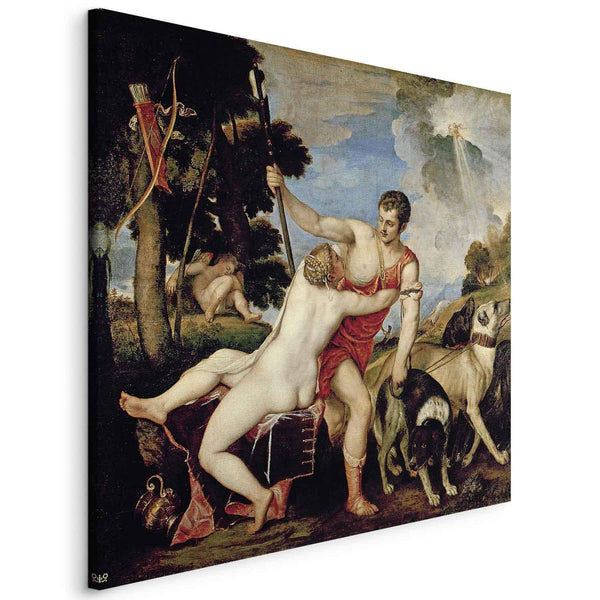 Quadro - Titian – Venus and Adonis