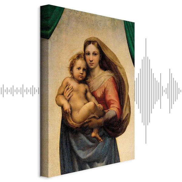 Quadro - Raphael – Sistine Madonna (fragment)