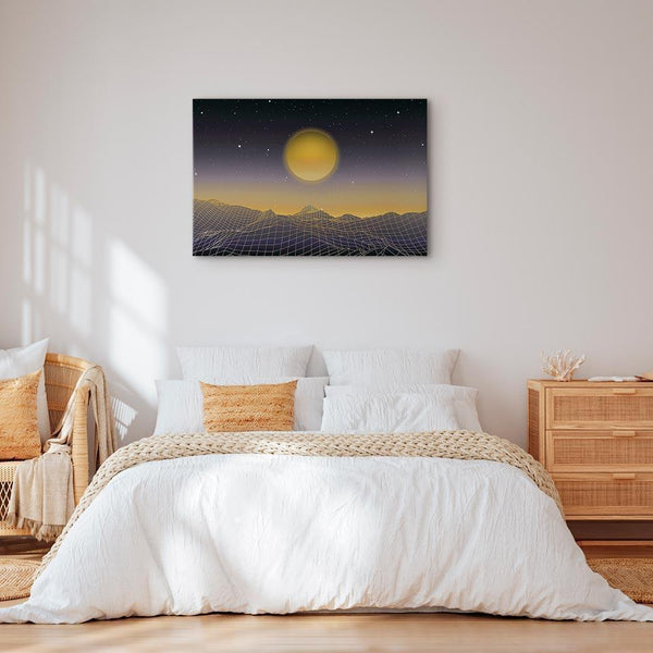 Quadro - Futuristic landscape 3 (1 Part) Wide