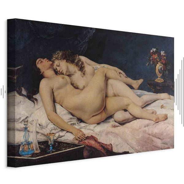Quadro - Gustave Courbet – Sleeping