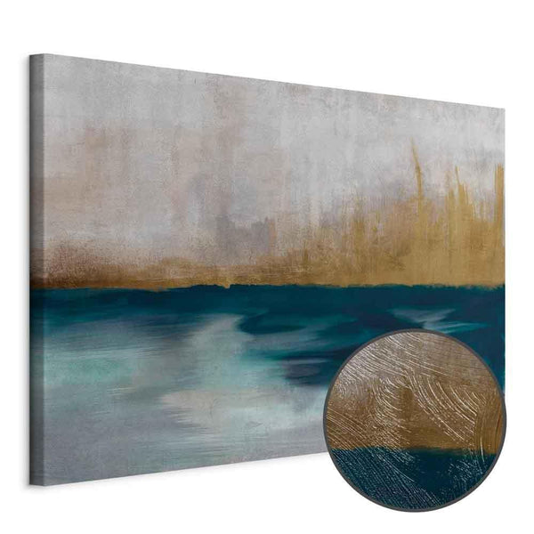 Quadro - Golden Grasses (1 Part) Wide
