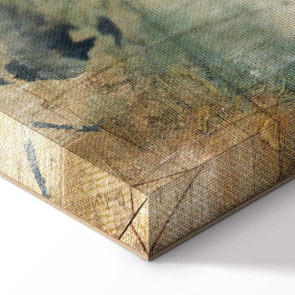 Quadro - Retro Map (5 Parts) Narrow