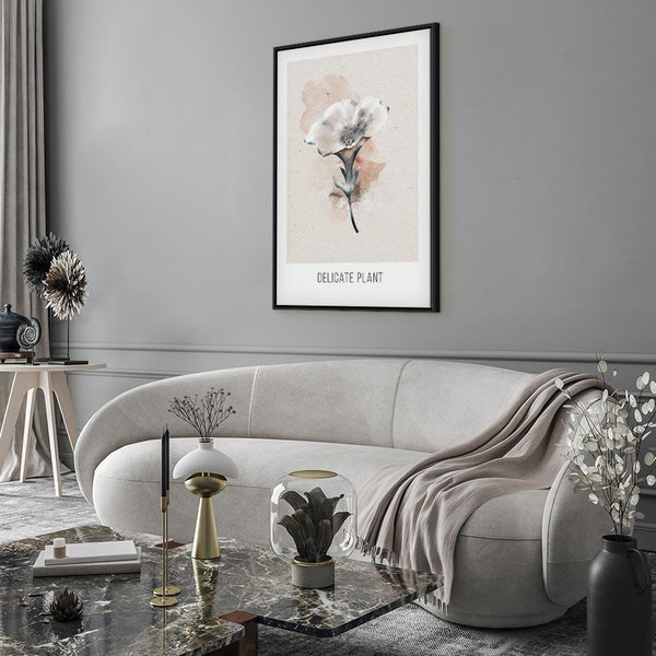 Quadro - Delicate Plant (1 Part) Vertical
