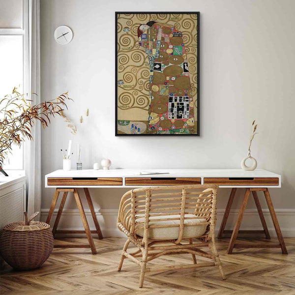 Quadro - Gustav Klimt – The Fulfillment