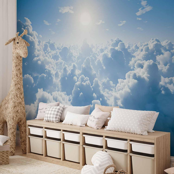 Carta da parati - Heavenly Calm: Warm Rays of the Sun