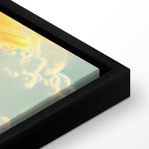 Quadro - Last Breath of the Day: Clouds Illuminated by Evening Glow