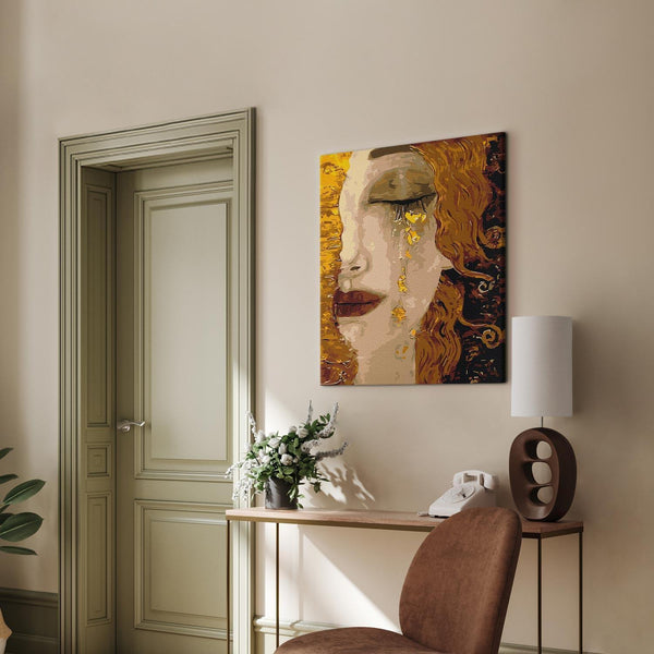 Quadro fai da te - Gustav Klimt – Golden Tears