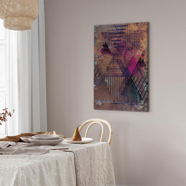 Quadro - Honey Abstraction (1 Part) Vertical
