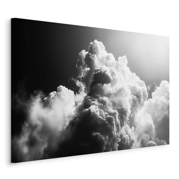 Quadro - Clouds Like from Dreams: Let the Sun Illuminate Your Day – A Visual Feast