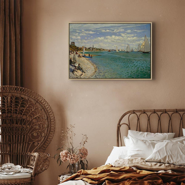 Quadro - Claude Monet – Regatta at Sainte-Adresse