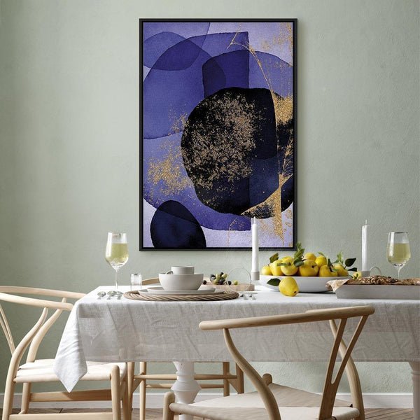 Quadro - Purple Kaleidoscope (1 Part) Vertical