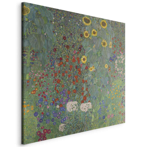 Quadro - Gustav Klimt – Farm garden with sunflowers