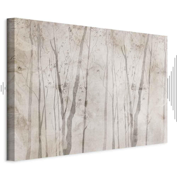 Quadro - Beige Forest of Thoughts (1 Part) Wide