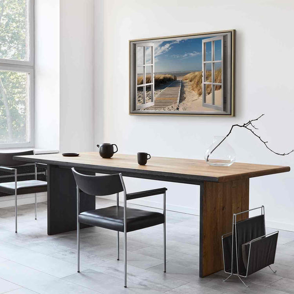 Quadro - Window: View of the Beach