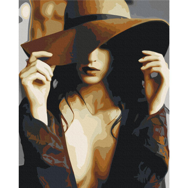 Quadro fai da te - Brown Hat