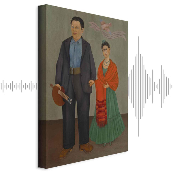 Quadro - Frida Kahlo – Frida and Diego Rivera