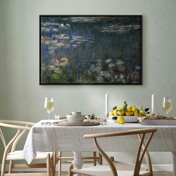 Quadro - Claude Monet – Waterlilies: Green Reflections