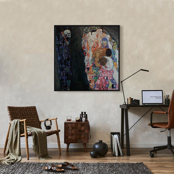 Quadro - Gustav Klimt – Death and Life