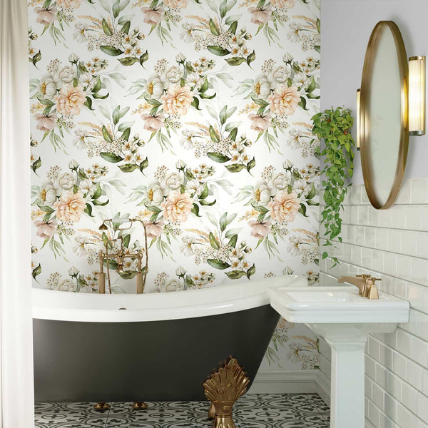 Tappezzeria murale - Flowers in the Clouds