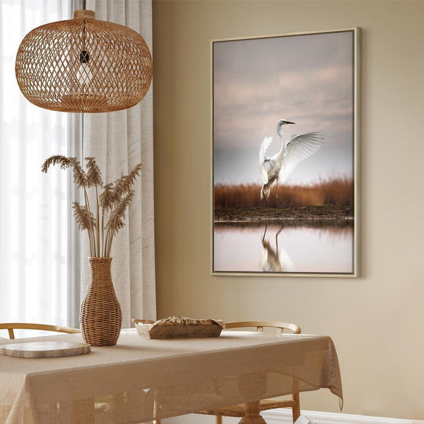 Quadro - Autumn by the Lake (1 Part) Vertical