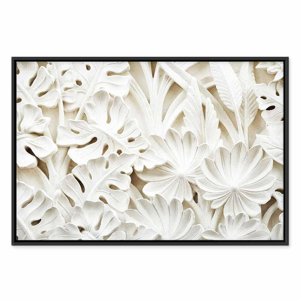 Quadro - Ceramic Leaves (1 Part) Wide