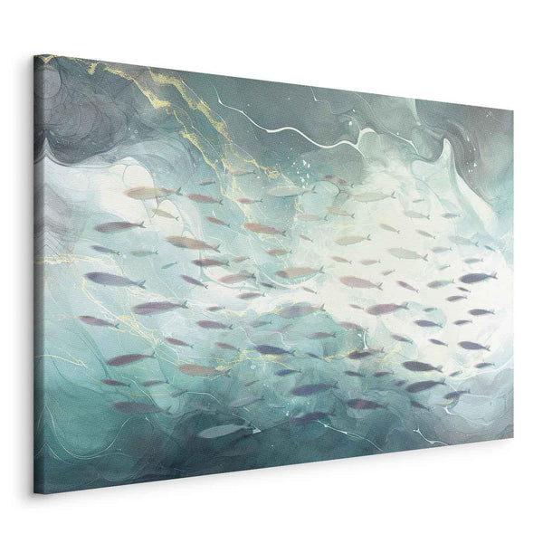 Quadro - School of small fish