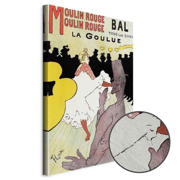 Quadro - Henri de Toulouse-Lautrec – Moulin Rouge – La Goulue
