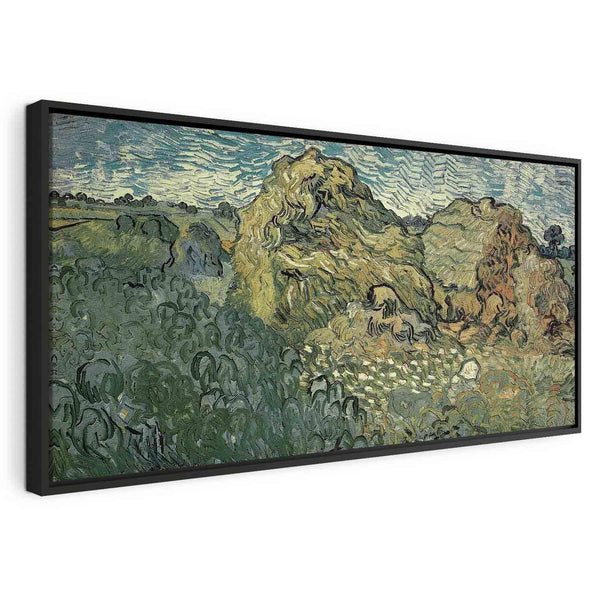Quadro - Vincent Van Gogh – Field with Wheat Stacks