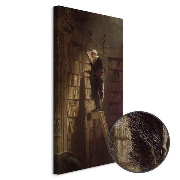 Quadro - Carl Spitzweg – The Bookworm