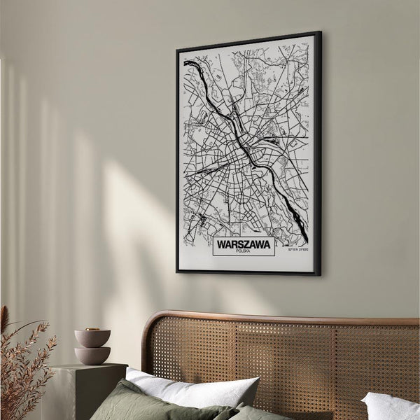 Quadro - City Plan: Warszawa (1 Part) Vertical