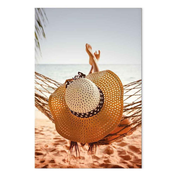 Quadro - Hammock on the Beach (1 Part) Vertical