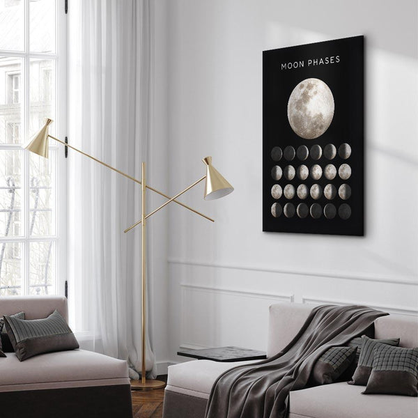 Quadro - Moon Phases (1 Part) Vertical