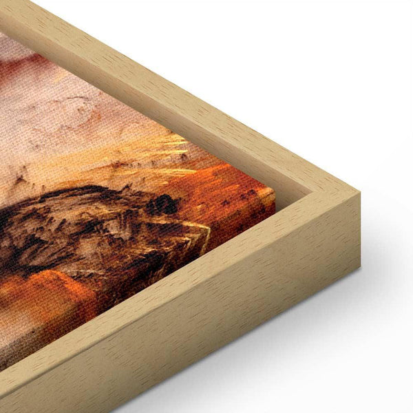 Quadro - Volcanic Abstraction (1 Part) Wide