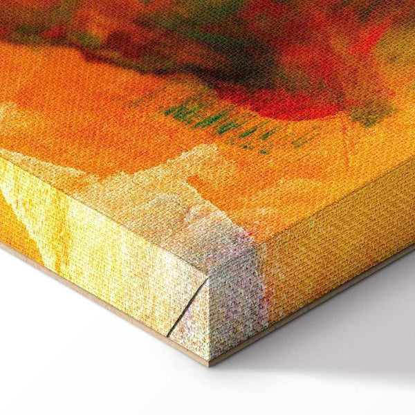 Quadro - Explosion of Wild Colors (1 Part) Wide