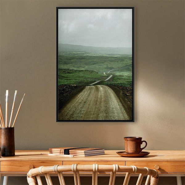 Quadro - Road Across the Plains (1 Part) Vertical