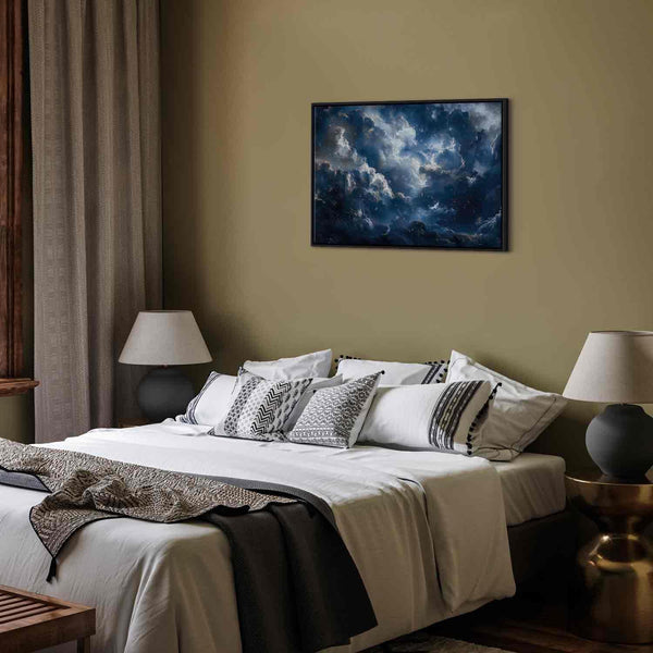 Quadro - Astronomical Wonders: Clouds and Stars in Harmonious Combination