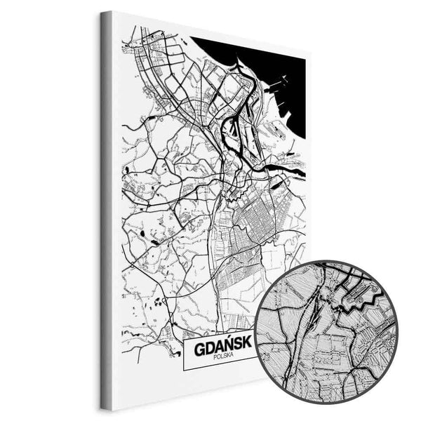 Quadro - City Plan: Gdansk (1 Part) Vertical