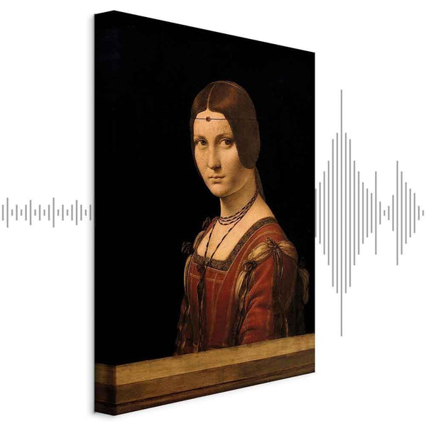 Quadro - Leonardo da Vinci – Beautiful Ferronière