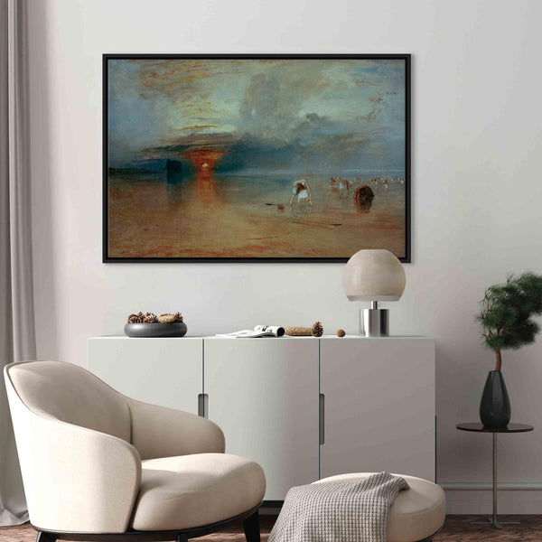 Quadro - William Turner – Calais Sands at Low Water