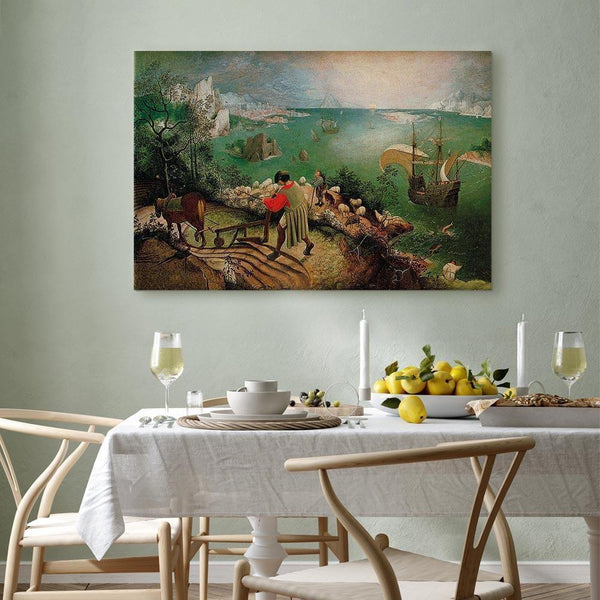 Quadro - Pieter Bruegel the Elder – Landscape with the Fall of Icarus