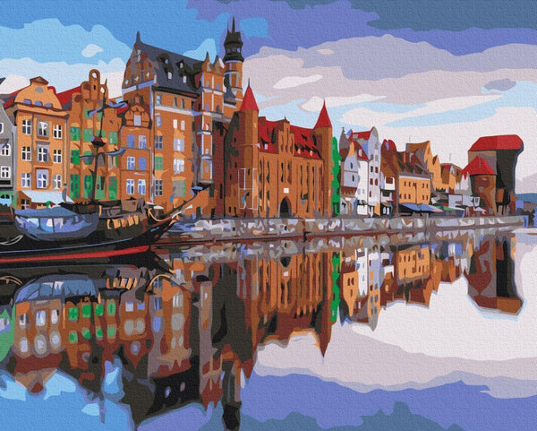Quadro fai da te - Long Pier in Gdańsk