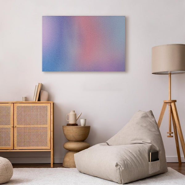 Quadro - Rainbow Gradient - Delicate Multicolored Gradient Resembling Mist