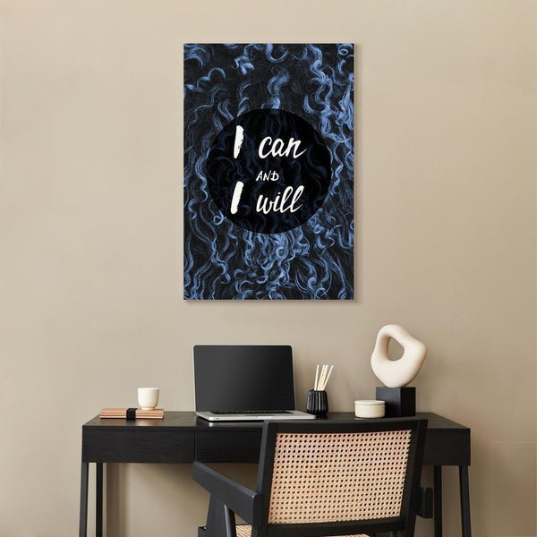 Quadro - I Can and I Will (1 Part) Vertical