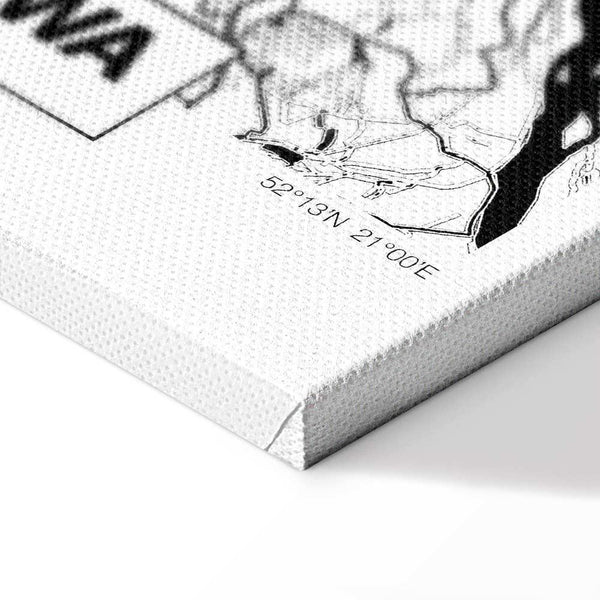 Quadro - City Plan: Warszawa (1 Part) Vertical