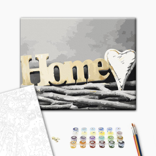 Quadro fai da te - Home on the Branches
