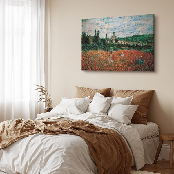 Quadro - Claude Monet – Poppy Field near Vétheuil
